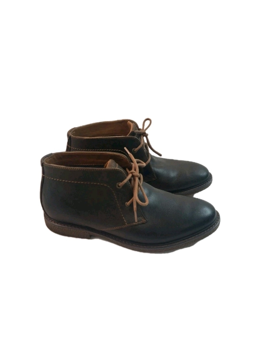 Lucky Brand Men's Brown Leather Chukka Boots Size 10m